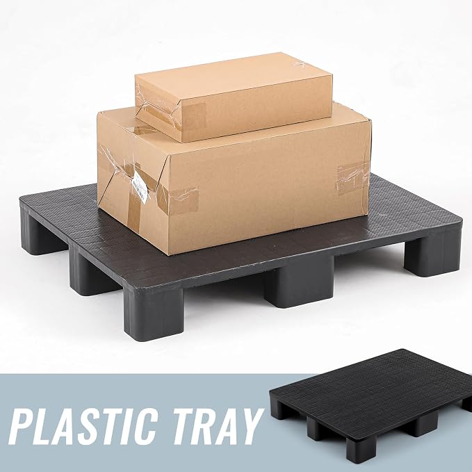1 Pcs Plastic Pallet for Basement Storage Easy Stack Lightweight Floor Pallet - Image 4