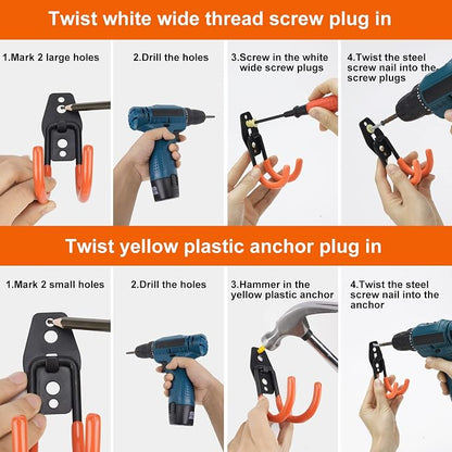 16 Pack Heavy Duty Garage Hooks - Image 6