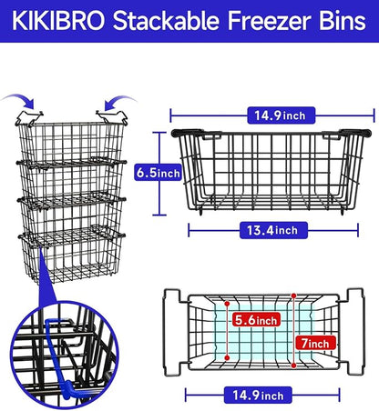 Freezer Organizer Bins - Image 2
