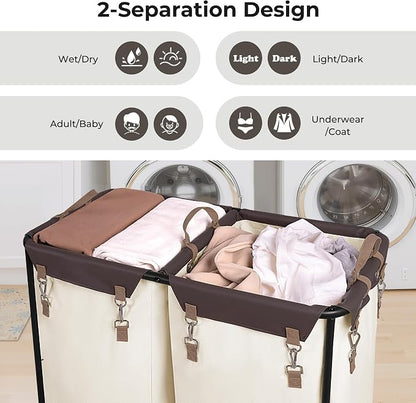 StorageWorks 280L Large Lanudry Hamper - Image 4