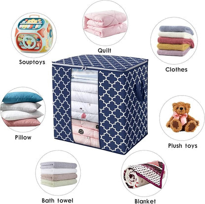 WISELIFE Storage Bags 8 Pack/100L Large Blanket Clothes Organization and - Image 6