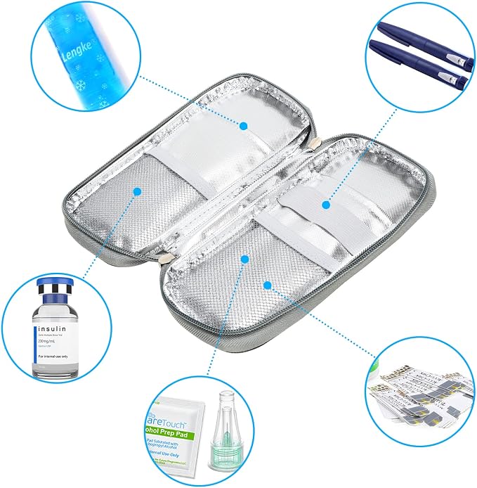 YOUSHARES Insulin Cooler Travel Case - Image 5