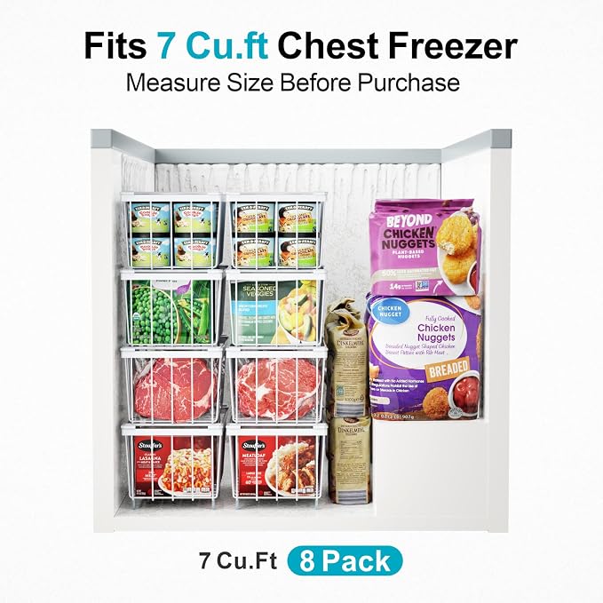 iSPECLE Freezer Organizer Bins - Image 2