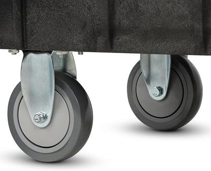 Rolling Utility Cart on Wheels, Heavy Duty Tool - Image 4