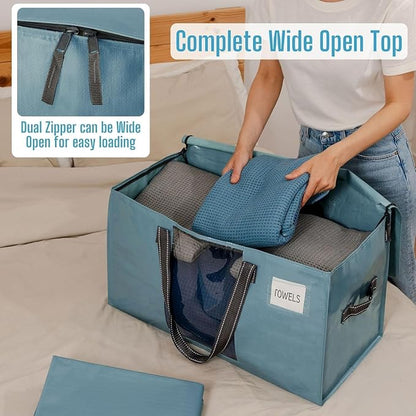 VENO 4 Pack Moving Bags, Comforter and Blanket Storage Bags - Image 4