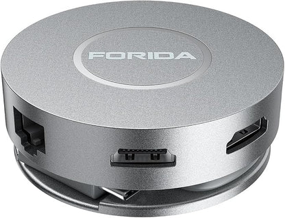 Micro USB C Docking Station Dual HDMI Monitor FORIDA USB C to USB Hub by FORIDA-Besttecforusbhubdockingstation