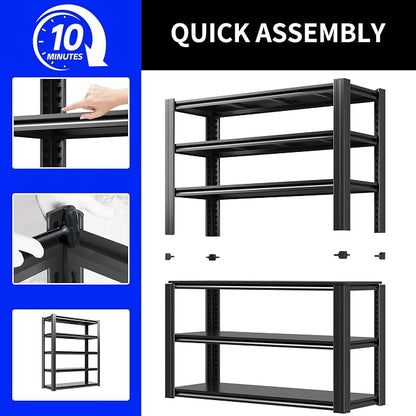 Metal Storage Shelving Heavy Duty, Shelves Unit - Image 7