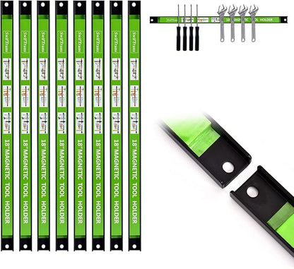 Magnetic Tool Holder 18 Inch 8 Pack Heavy Duty Magnet Tool Bar Strip Rack Wall - Image 6