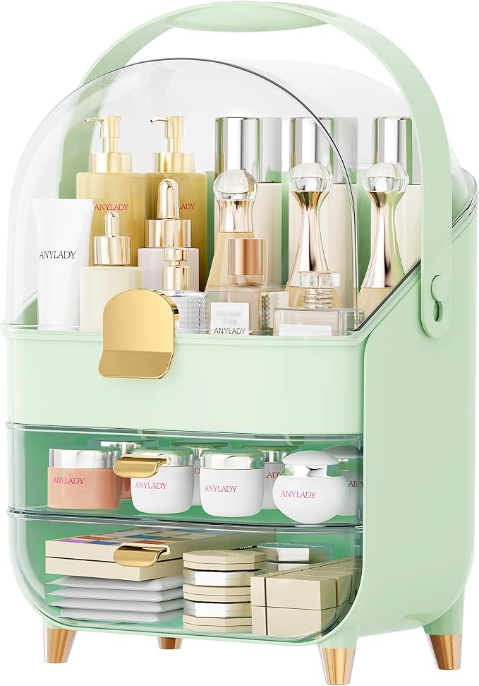 Makeup Organizer Countertop, Skincare Holder Bathroom Counter Organizer - Image 8