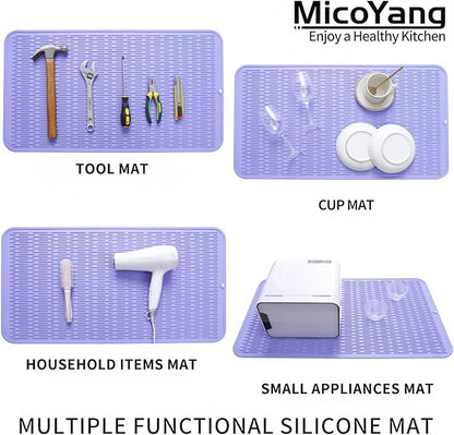 Silicone Dish Drying Mat for Multiple Usage, Easy clean, Eco-friendly, - Image 4