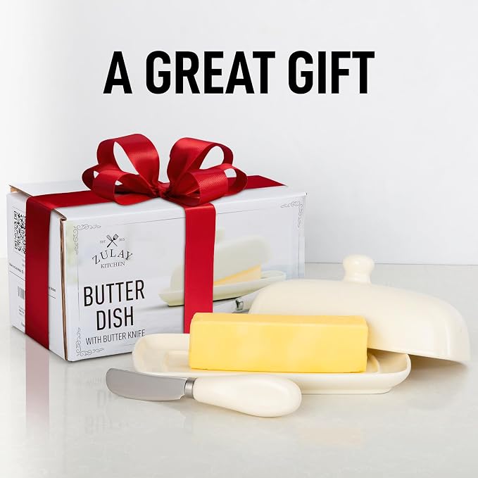 Zulay Butter Dish With Lid For Countertop - Image 5