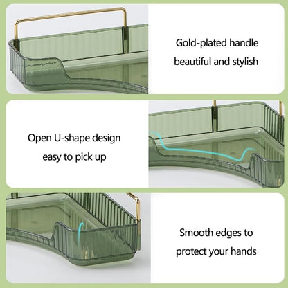 3-Tier Corner Bathroom Counter Organizer – Classic Storage Shelf - Image 3