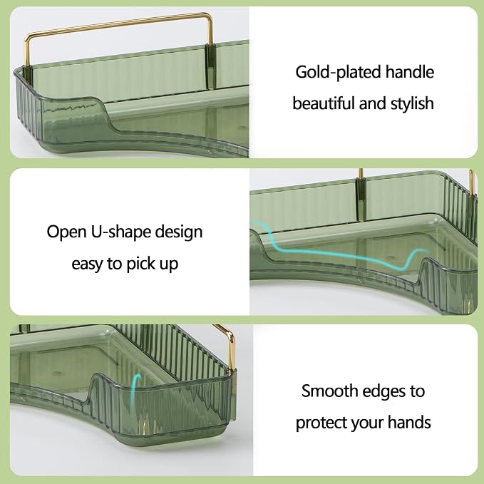2-Tier Corner Bathroom Counter Organizer – Storage Shelf - Image 3