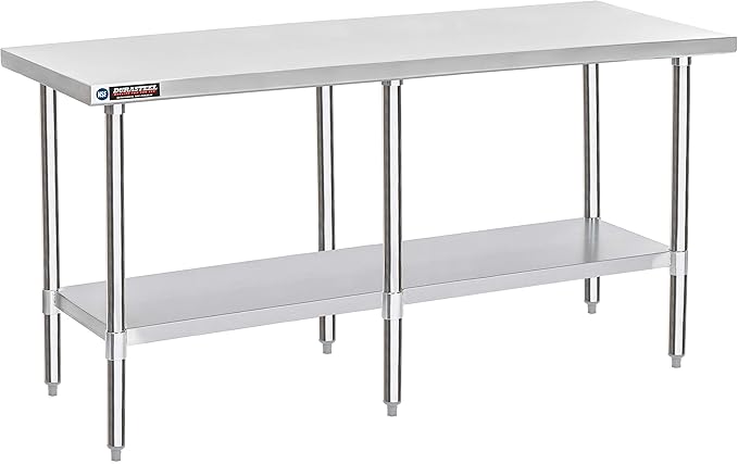 DuraSteel 24x84 Stainless Steel Work Table by DuraSteel