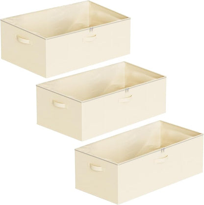 SpaceAid 3 Pack 10" High Under Bed Storage Containers, Large Underbed Storage - Image 7