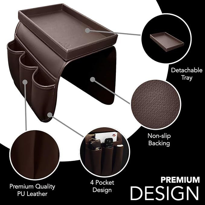 Couch Remote Caddy Control Holder Sofa Organizer - Image 3