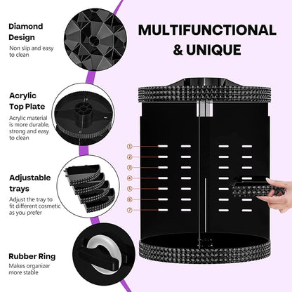 360 Degree Rotating Makeup Organizer - Image 5