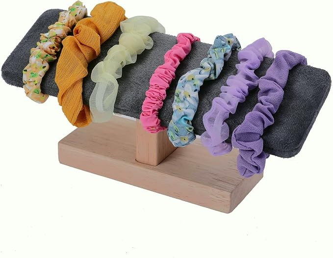 Wooden Watches Display tower Base Watch Necklace Bracelet Organizer Rack Bangle - Image 3