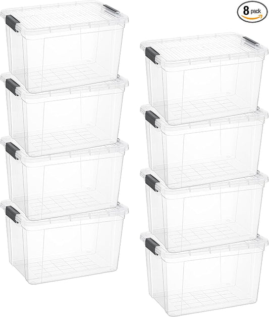 Superio Clear Storage Boxes by Superio