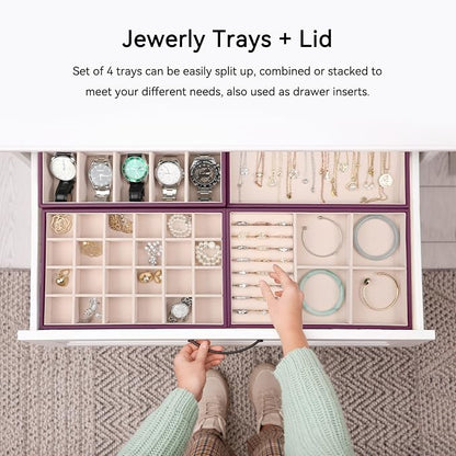 Voova Stackable Jewelry Organizer Tray - Image 6