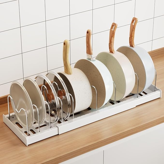 Pots and Pans Organizer Under Cabinet by MUSTORN