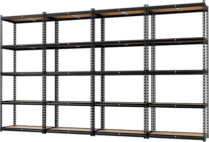 LEVELEVE 5-Tier Heavy Duty Storage Shelving Unit, 2020 lbs Capacity, Adjustable by Enjoyyourlife