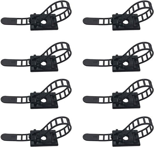 1000 Pieces Cable Management Desk Cord Organizer Cable Ties Wire Fasteners Clips by RayTour