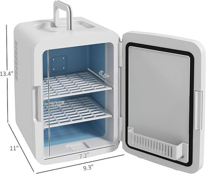 HOMCOM Mini Fridge for Bedroom or Car - Image 7