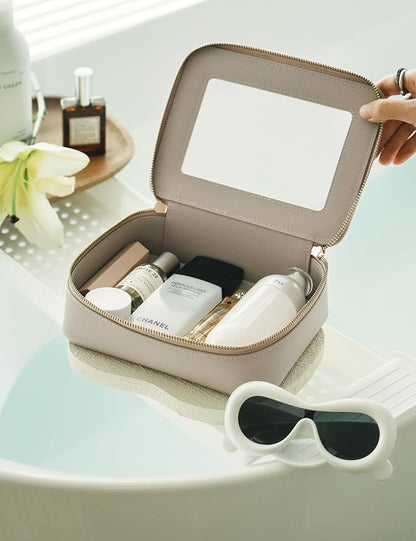 Popvibe Clear Makeup Bag Travel Cosmetic Case Transparent Toiletry Bag - Image 5