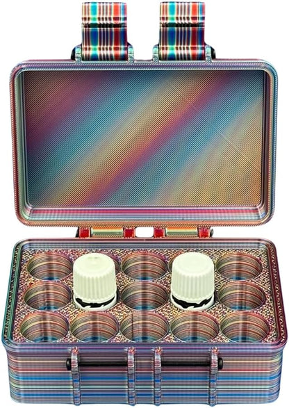 3D Printed Essential Oils Storage Case Compatible - 5ml Bottle Storage Box with - Image 3