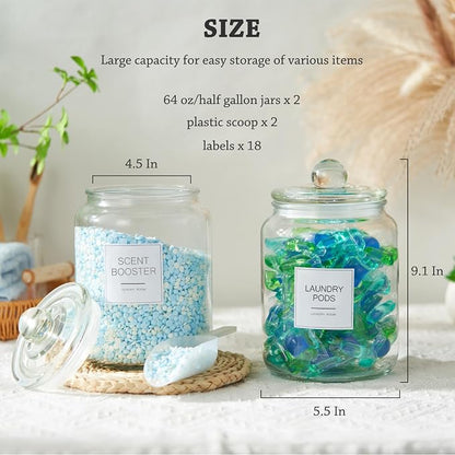 Laundry Pods Glass Jars - Image 5