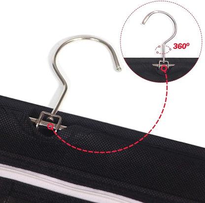 DIOMMELL Hanging Jewelry Organizer 47 Pockets - Image 5