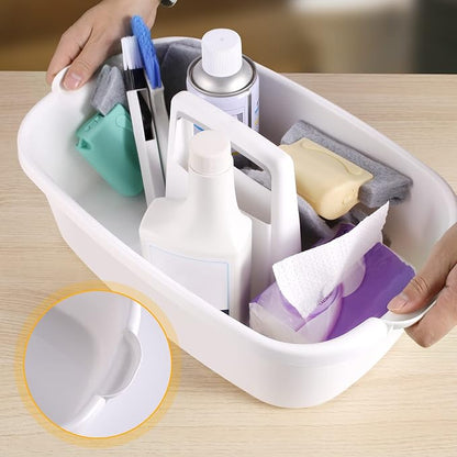 2-Pack Large White Cleaning Caddy - Image 4