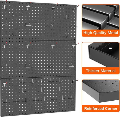 TORACK 3 PCS Metal Pegboard Panels - Image 5