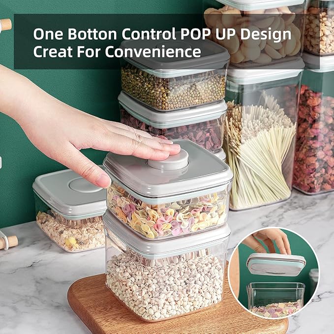 Ankou Food Airtight Containers 1.5 Qt Pop Up Food Formula Container - Image 2