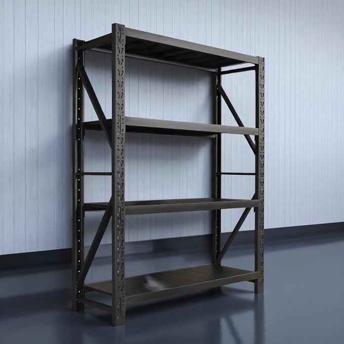 torage Shelves, Garage Shelving Heavy Duty Metal Adjustable Garage Shelves by Unknown