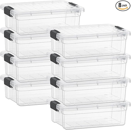 Superio Clear Storage Boxes by Superio