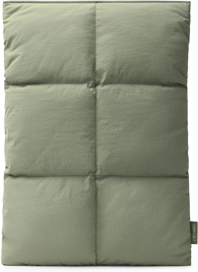 Comfyable Puffy Laptop Sleeve 13 Inch 14 Inch, Quilted Puffer Laptop Carrying by Comfyable