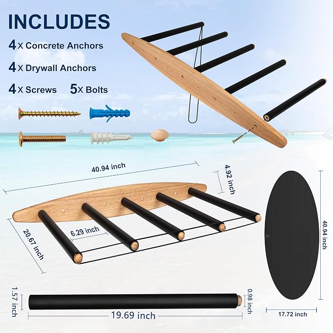 Hang 11 Vertical Surfboard Rack - Image 5