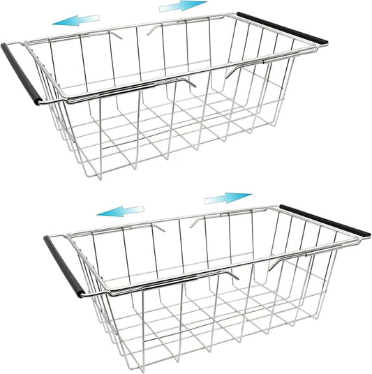 Orgneas Expandable Chest Freezer Basket, Stainless Steel Hanging Deep Freezer by Orgneas