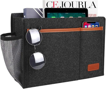 Bedside Caddy, Bed Storage Organizer by WantuSee