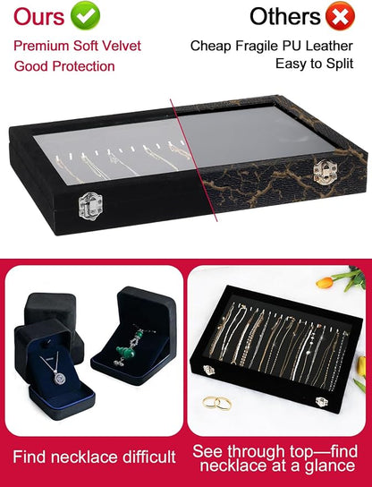 Jenseits Necklace Organizer Box, Tray - Image 4