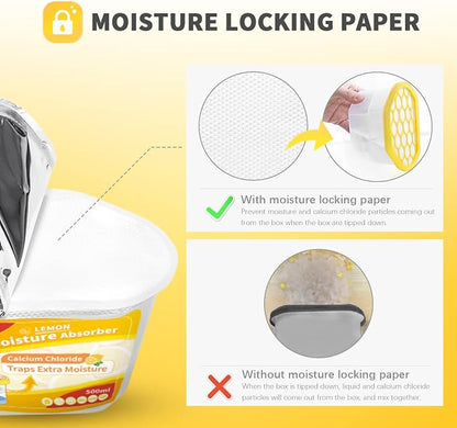 Vacplus Moisture Absorbers 6 Pack, 10.5 Oz Portable Humidity Absorber Boxes - Image 3