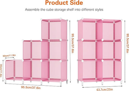 HOMIDEC 6-Cube Storage Shelf, Storage Bookcase Bookshelf - Image 3