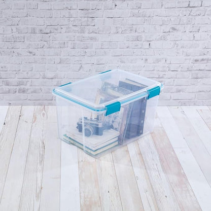 Sterilite 4-Pack Gasket Box, Weather-Resistant Storage Bins - Image 7