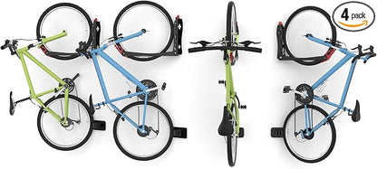 WALMANN BIKEPAL No Lifting Wall Mount Swivel Bike Rack, Wall Bike Hangers by WALMANN
