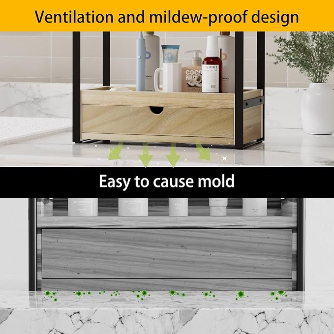 2-Tier Bathroom Organizer Countertop - Image 5