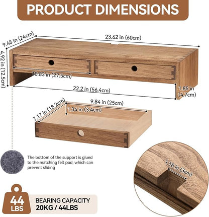 KIRIGEN Wood Monitor Stand - Image 6