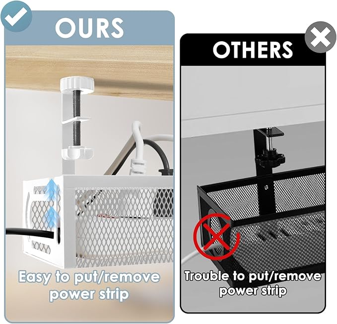Cable Management, Metal Cord Organizer - Image 5