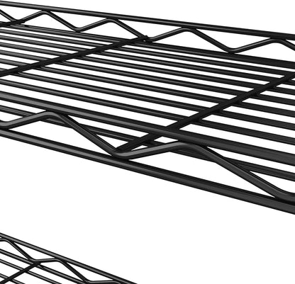 HOMEFORT 6-Tier Wire Shelving, 6 Shelves Unit Metal Storage Rack, Durable - Image 6